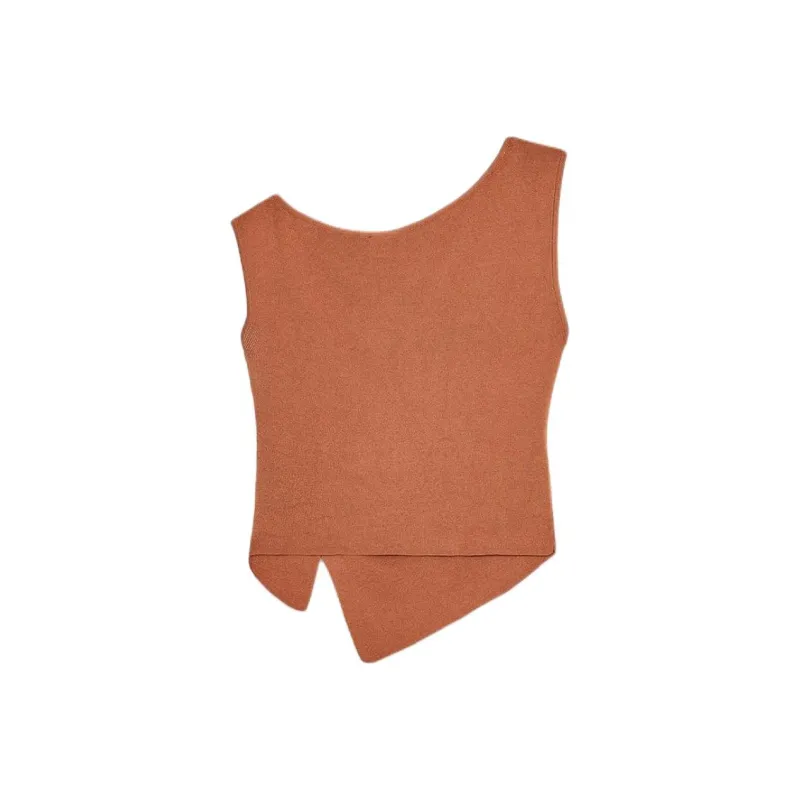 ZARA Tank Top Women's Earth Tone-1