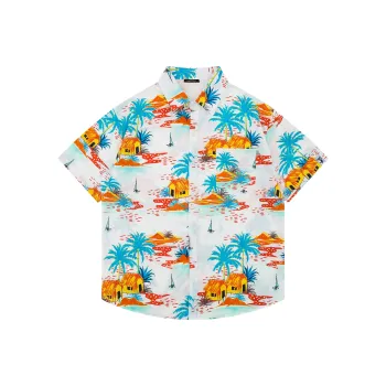 Yiwen Shirt Unisex Tropical Island