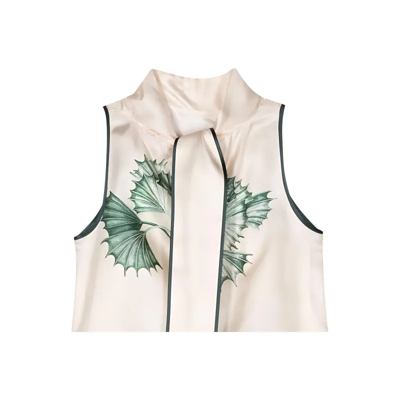 F.R.S For Restless Sleepers Carcino Silk Blouse-2