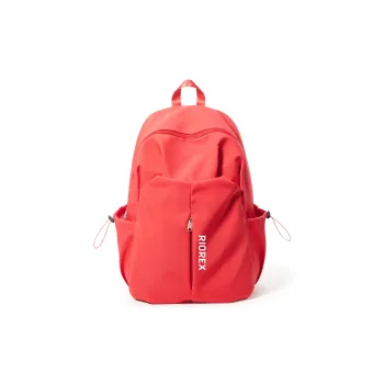 RIOREX Fabric Backpack, Laptop Backpack, Travel Bag Unisex Red/Black/Blue/Pink
