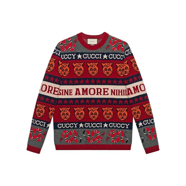 GUCCI Symbol Jacquard Jumper-0