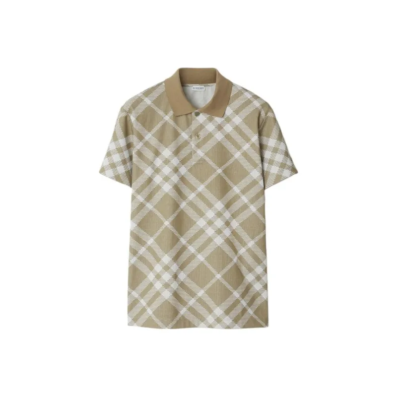 Burberry Vintage Checked Short-Sleeved Polo Shirt-0