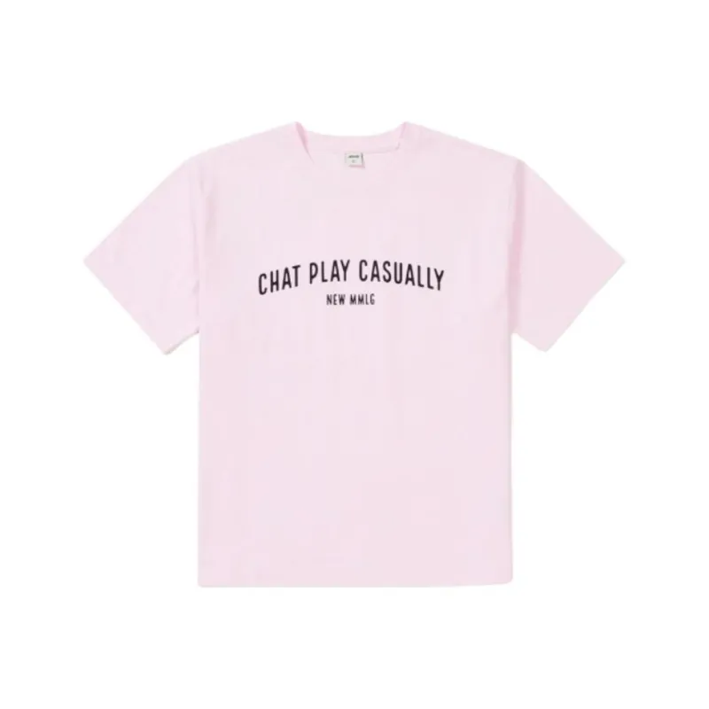 Mmlg T Shirts Unisex Pink-0