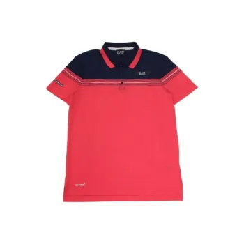 EMPORIO ARMANI EA7 Polo Shirt Men's Red