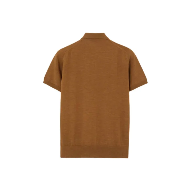 Loro Piana Polo Shirt Men's Camel Oasis-1