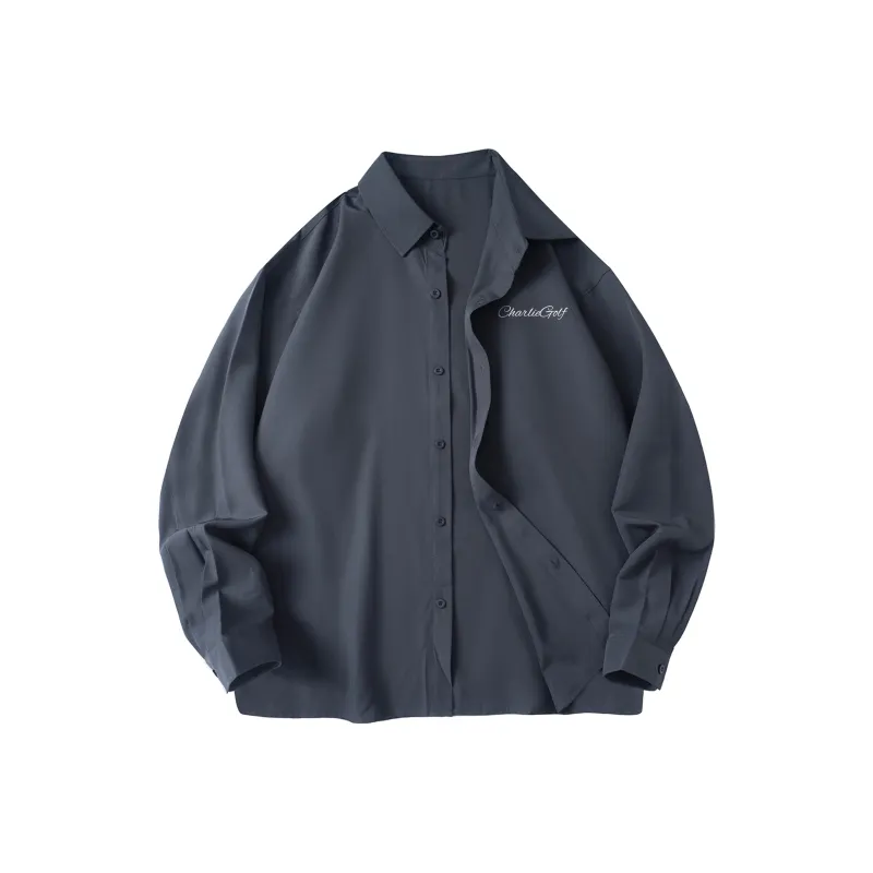 CHARLIE GOLF Shirt Unisex Black-4