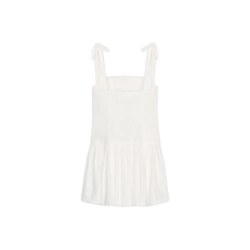 ZARA Slip Dress Women's Frosted White-1