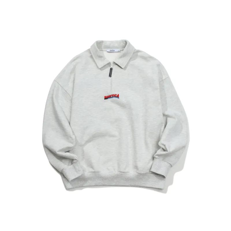 Nautica White Sail Sweatshirt Men's Navy Blue-5