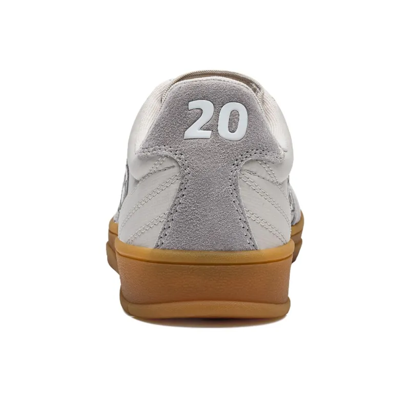 Kappa Tifo Abrasion Resistant Low Top Skateboard Shoes Unisex Cool Gray-4