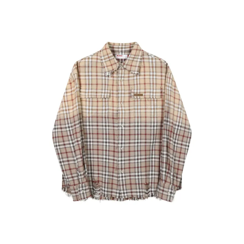 TGNS Shirt Unisex Washable Gradient Yellow-0