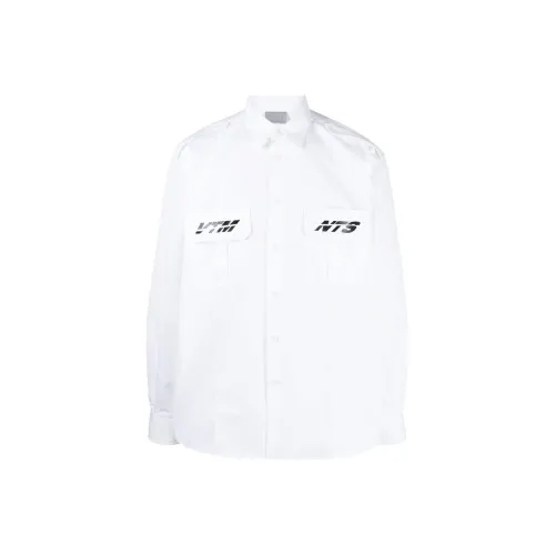 VTMNTS Shirts Men White