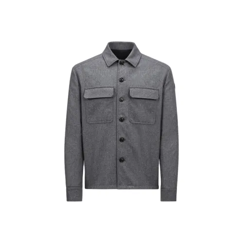 Moncler Logo Patch Long Sleeved Shirt