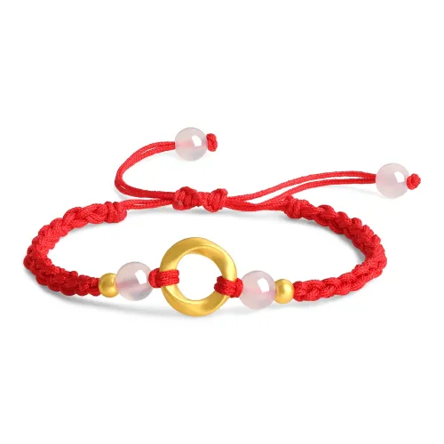 Lao Feng Xiang Morbius Safely Buckled The Bracelet Solid Gold Priced In Gram Gold Bracelet Unisex