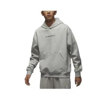 Jordan Sport Dri FITHOOP Fleece Sweatshirt Men's Heather Gray/Black