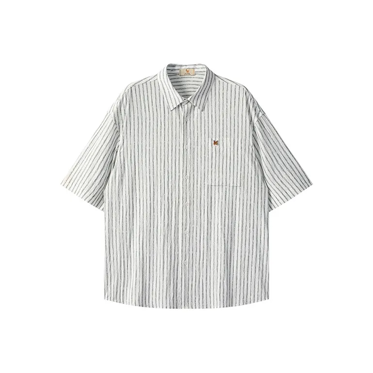 WILLIAM FOX&SONS Men's Casual Shoes And Short Sleeved Shirts Unisex Enamel Gray-0