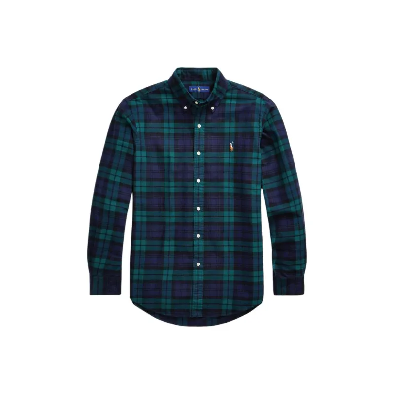 Polo Ralph Lauren Plaid Brushed Oxford Shirt-0