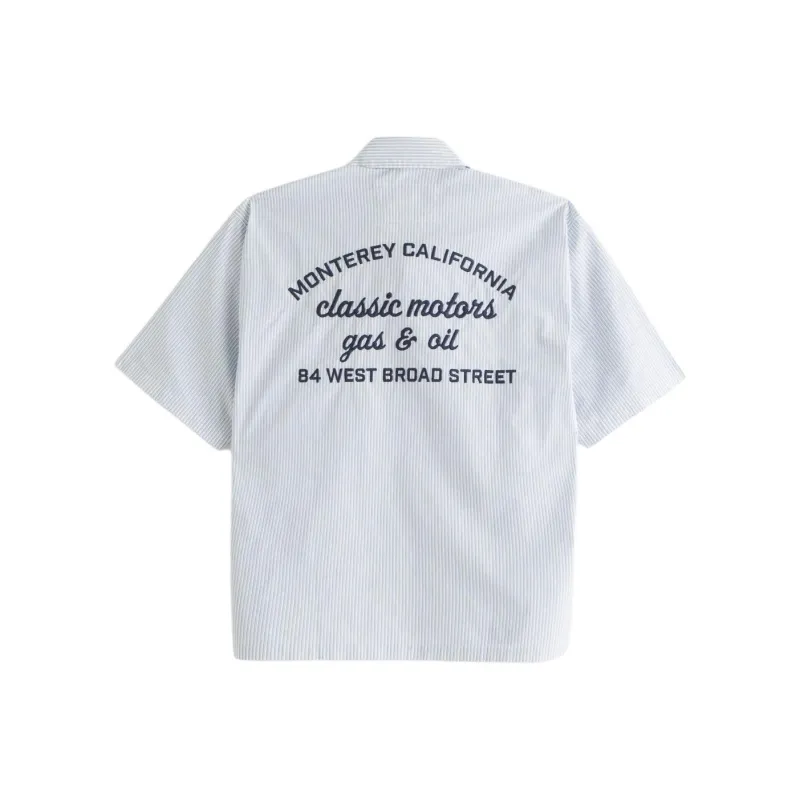 Abercrombie＆Fitch Shirt Men's Light Blue-1