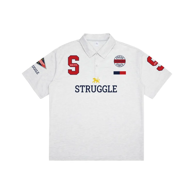 Struggle Vintage95 Polo Shirt Unisex-8