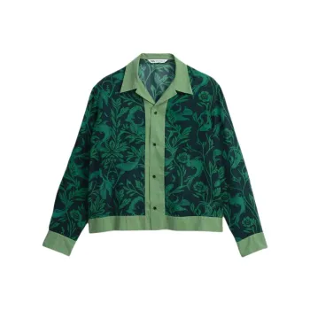 ZARA Shirts Men Green