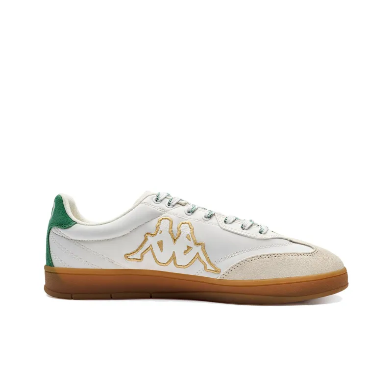 Kappa Tifo Wear-Resistant Low-Top Skateboard Shoes Unisex Fir Wood Green-1
