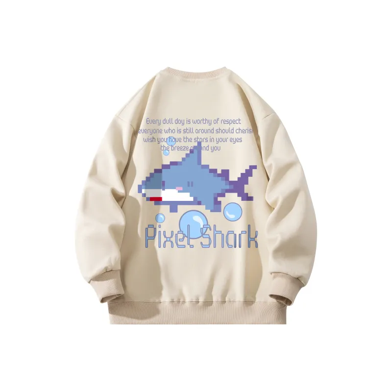Small Columns Under The Sea Sweatshirt Unisex-4