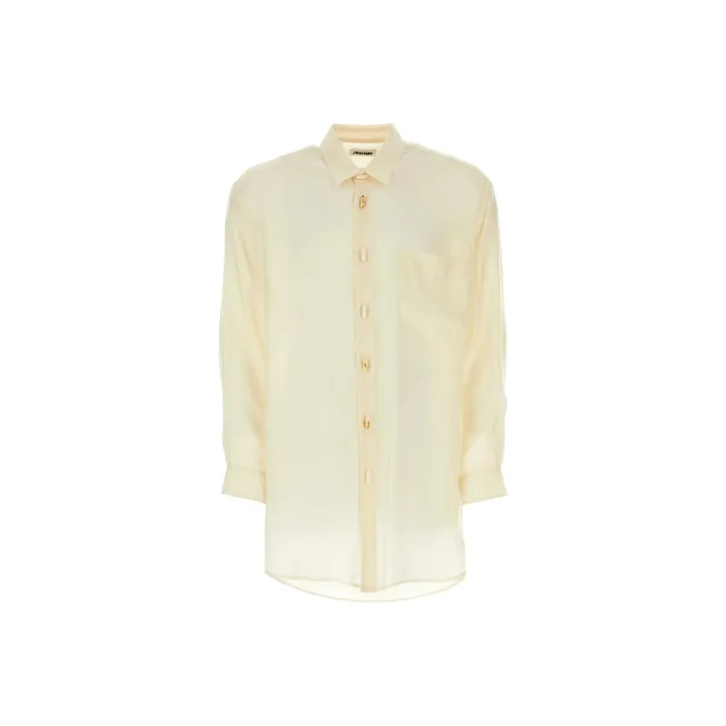 Magliano Semi Sheer Long Sleeved Shirt-0