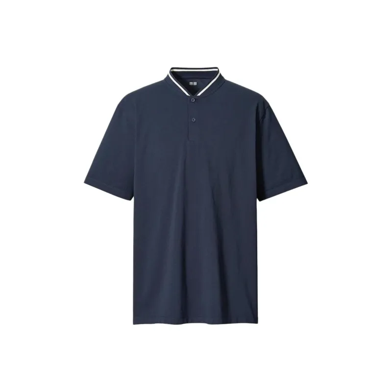 UNIQLO Polo Shirt Men's Navy Blue-0