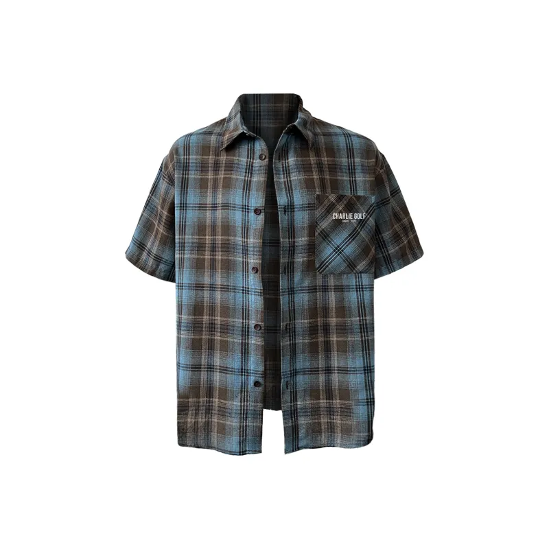 CHARLIE GOLF Short Sleeved Shirt Unisex-5