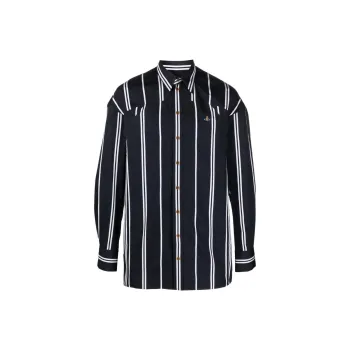 Vivienne Westwood Striped Long Sleeved Shirt