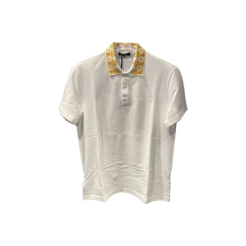 VERSACE Cotton Polo Shirt-0
