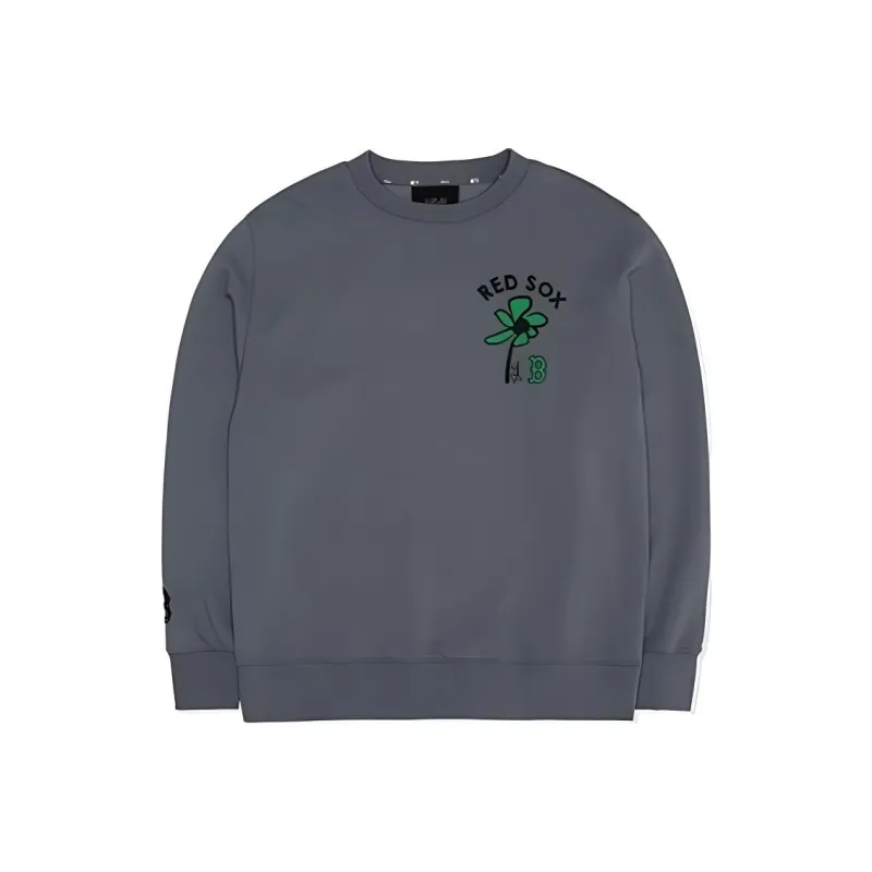 MLB Boston Red Sox Sweatshirt Unisex Gray-0