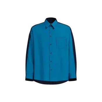 MARNI Long Sleeve Button Up Shirt