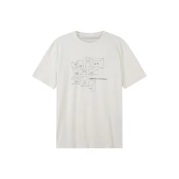 ARMANI EXCHANGE T Shirt Men's Ecru