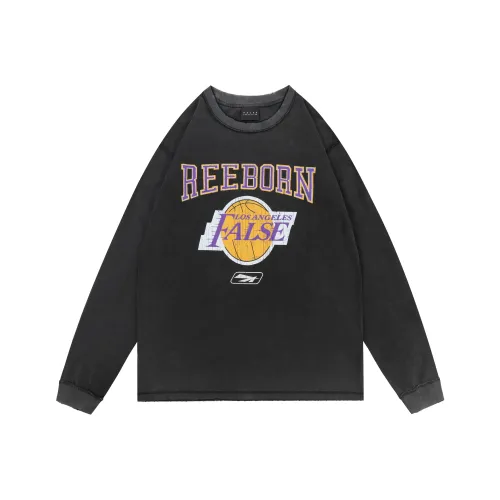 False Perception Sweatshirt Unisex Washed Black