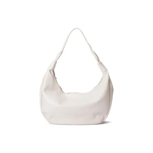 Dubaolu Synthetic Leather Shoulder Bag Large Size Women's Ecru/Gray/Black