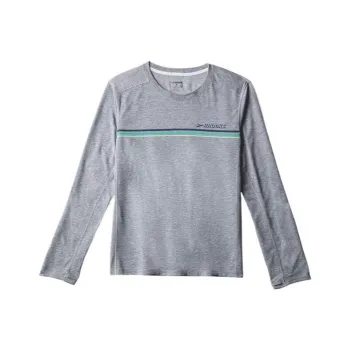 Brooks T Shirts Men Gray
