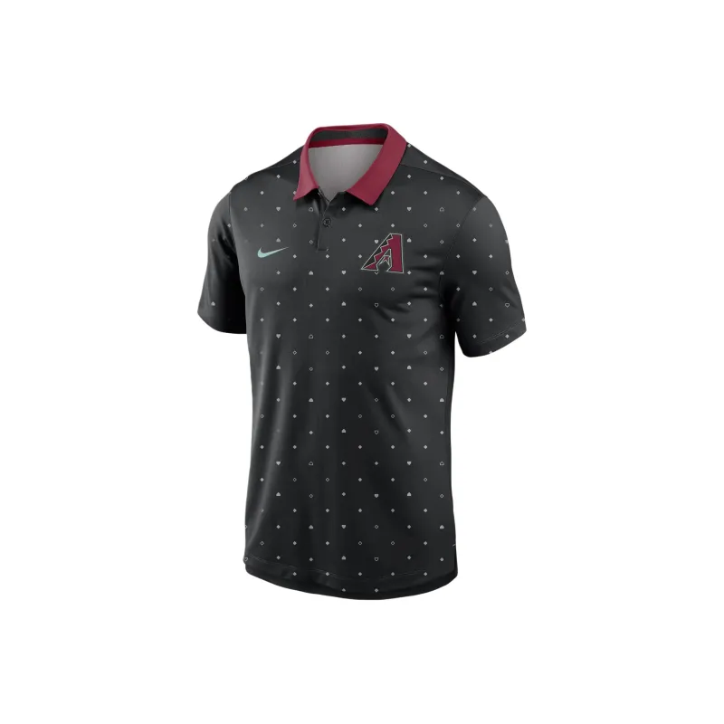 Nike MLB Collaboration Arizona Diamondbacks Polo Shirt Arizona Diamondbacks Men's Black-0