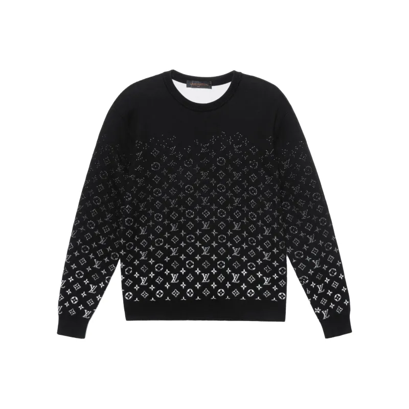 LOUIS VUITTON 1ABIYR Lvse Monogram Degrade Crewneck-0