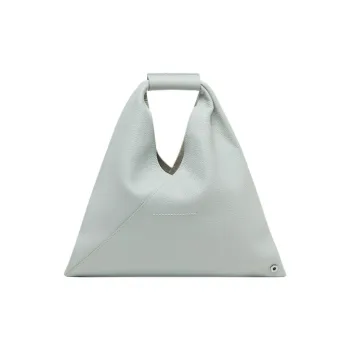 MM6 Maison Margiela Calfskin Handbag Women's Gray
