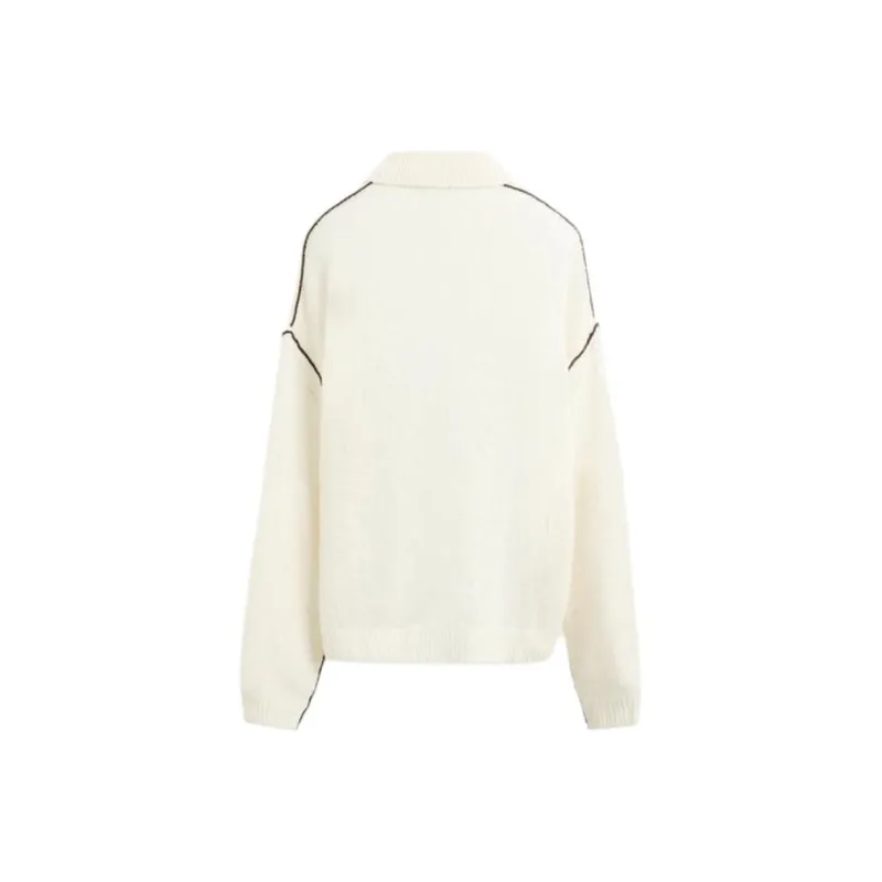 ZARA Polo Shirt Men's Raw White-1