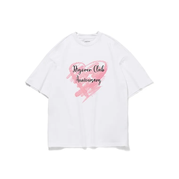RIGORER Couple Short Sleeved T Shirts Unisex-0