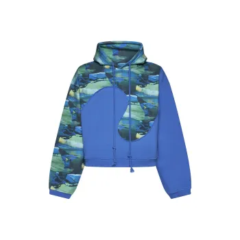 ERL Printed Swirl Fleece Hoodie