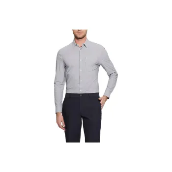 GUESS Sunset Tech-Stretch Shirt Shirt Men's Gray