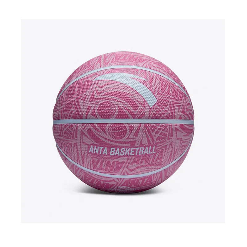 Anta PU Basketball Pink Size 7 Training Unisex-1