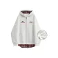 Heather Gray Red Fleece-Lined