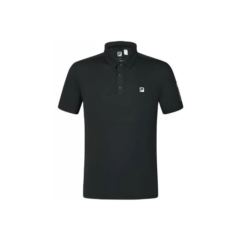 FILA Fitness Series Polo Shirt Men's Black-0
