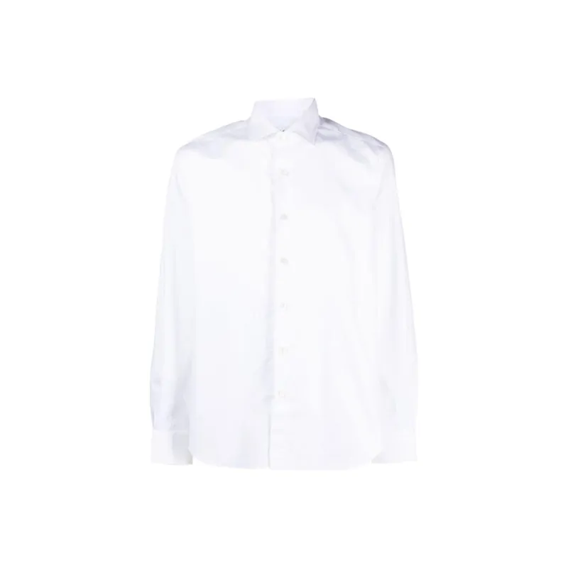XACUS Cutaway collar Poplin Shirt-0