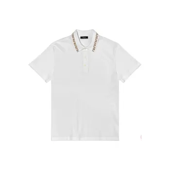 VERSACE Cotton Polo Shirt