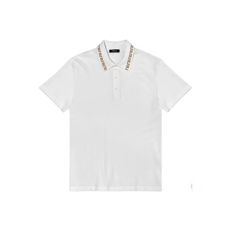 VERSACE Cotton Polo Shirt-0