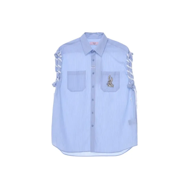 Martine Rose Lace up Shirt-0